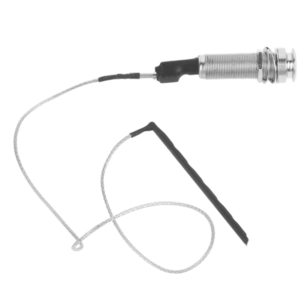 Akustisk gitarr pickup under sadel Piezo pickup sticka med 6,35 mm Endpin Output Jack