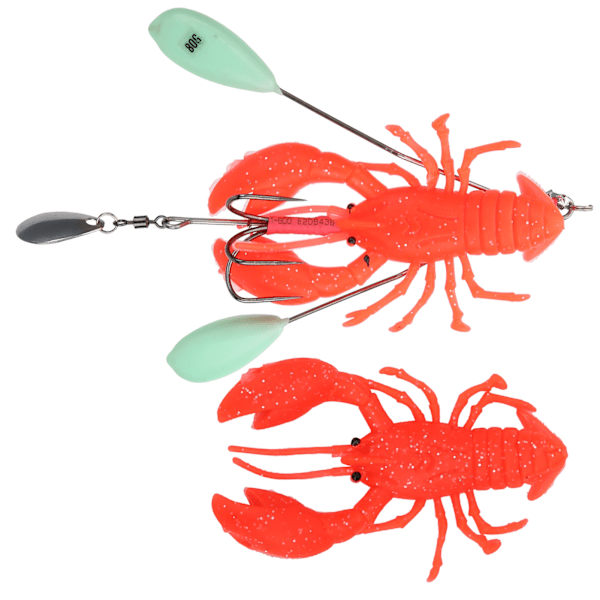 Kunstig Simulering Stor Hummer Languster Lokke Agn Dypvannstrolling Fiskeutstyr