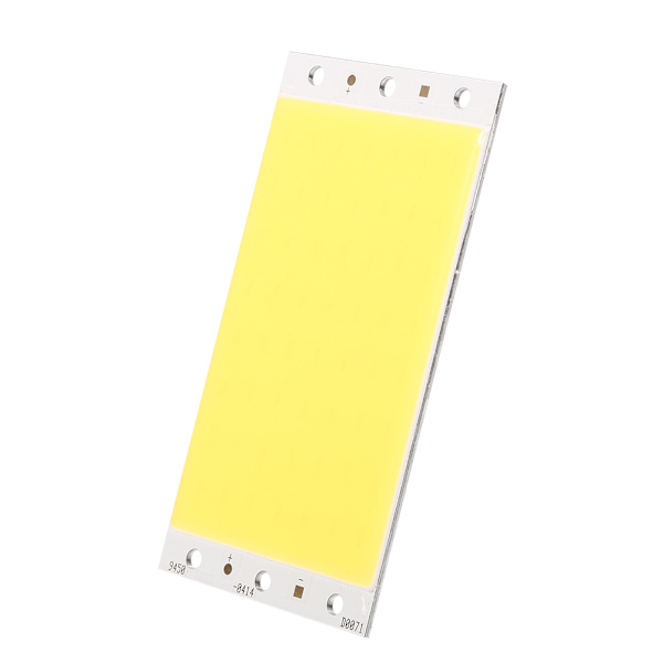 12V-14V 30W Superstærk COB LED Ultra Lys Lampe Bånd Bead Chip DIY 94*50MM Ren Hvid 6500K