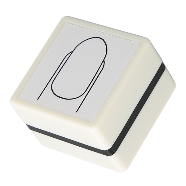 Neglekunst Stempel Håndmalt Neglekunst Øvelse Klare Linjer Manikyrkunst Stempel med Dekorative Negle
