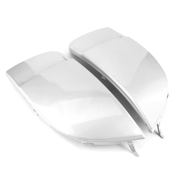 Par främre dimstrålkastare Bezel Lamp Cover Passar för Subaru Impreza STI WRX 04-05White