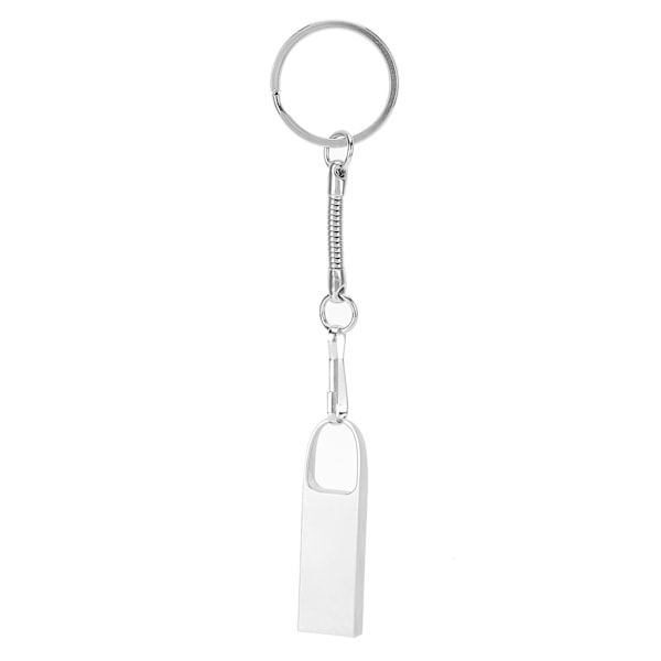 U Disk Mini Metall Bærbar USB 2.0 Minnepenn Minnebrikke Datamaskindeler CW10472 Sølv4G