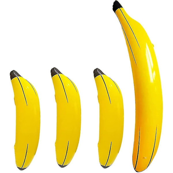 Oppblåsbar Banansett - 4 deler