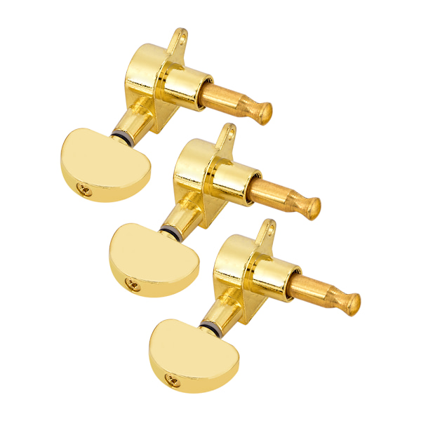 3L3R Guitar Tuning Pegs Tuners Zinklegering maskinhuvuden för Guitar Gold