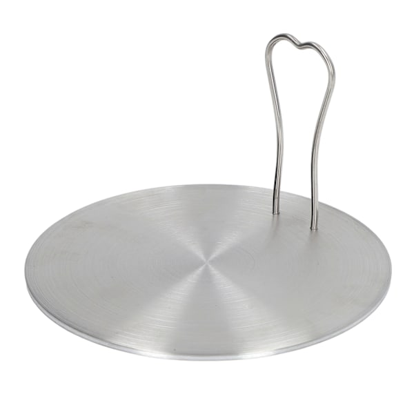 Varmesprederplate Induksjonsplate i rustfritt stål Elektrisk induksjonskomfyr Diffusoradapter for hjemmekjøkken 16# 15,5 cm/ 6,1in