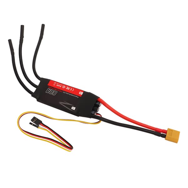 【NX】80A Børsteløs ESC 32 Bit Processor RC Børsteløs Motor Elektrisk Hastighedsregulator Del til DIY RC Fly Fastvinget Drone