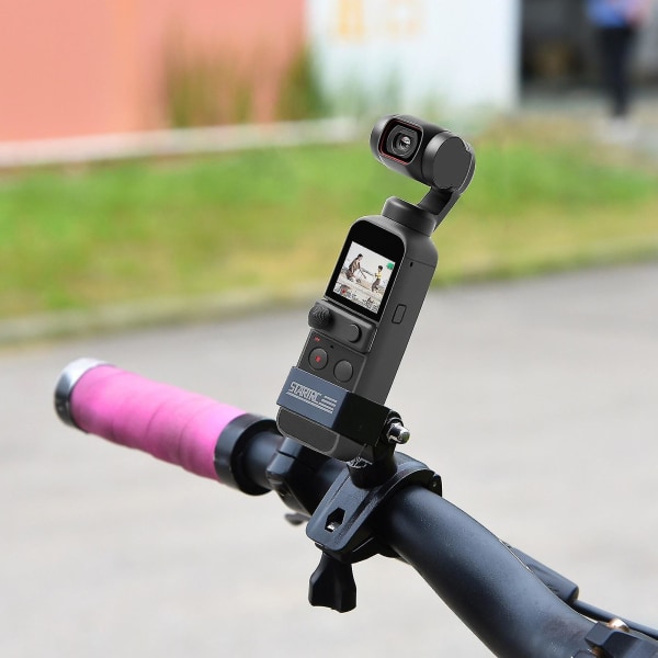 Polkupyörän ohjaustangon kiinnityssarja, joka on yhteensopiva Dji Osmo Pocket 2:n tai Pocketin kanssa