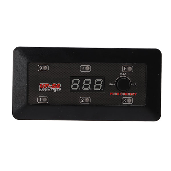 UP‑S6AC S6 RC Drone Batteriopladning LED Stemmeindikation USB Udgang 5V 2.1A til Lipo Lithium 3.7V
