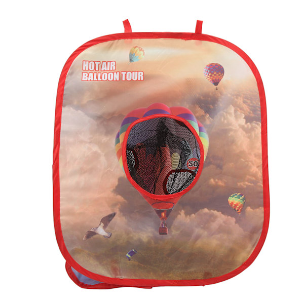 Bönpåse-kastspel Leksak Bärbar Vikbar 4 Hål Cornhole Bounce Bönpåse-kast Utomhusspelset för Barn