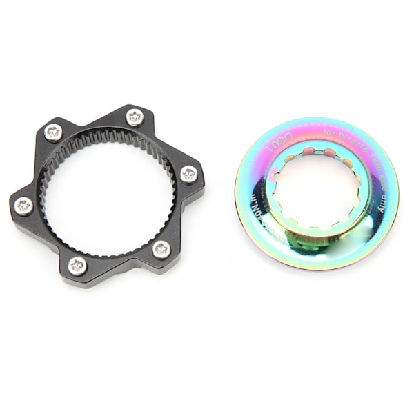 MEIJUN Bike Hub Center Lock Conversion Adapter Centerlock till 6-håls Adapter Conversion Kit