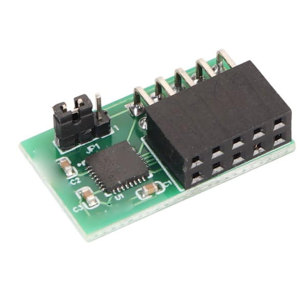 TPM 2.0-modul SPI-gränssnitt Vertikal Stabil Hög säkerhet 9670 Chipset 10Pin SPI-modul för SuperMicro AOM TPM 9670V S