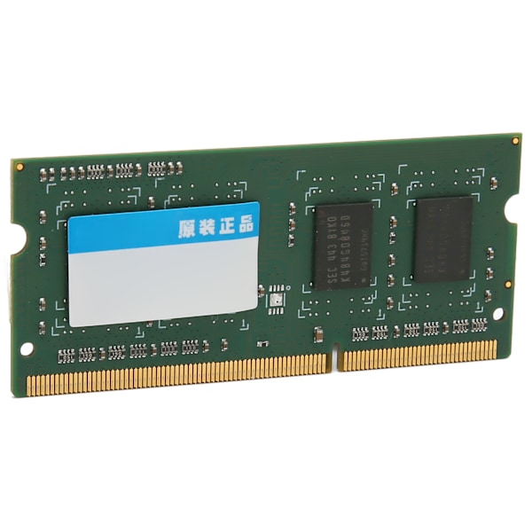 DDR3L SODIMM 1600MHz RAM 64Bits Bredd 204Pin Dataanslutning Plug and Play 1600MHz RAM för bärbar dator 8GB