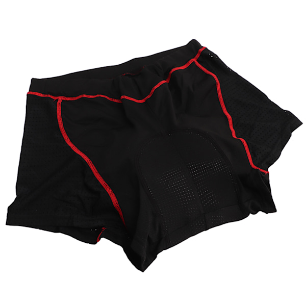 Cykelunderkläder Andas stötsäkra 5D vadderade cykelshorts Snabbtorkande för utomhuscykling Svart BL151 2XL