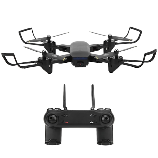 Fjernbetjening 4K Kamera Drone Højdestabilitet Foldbar RC Quadcopter med LED-lys