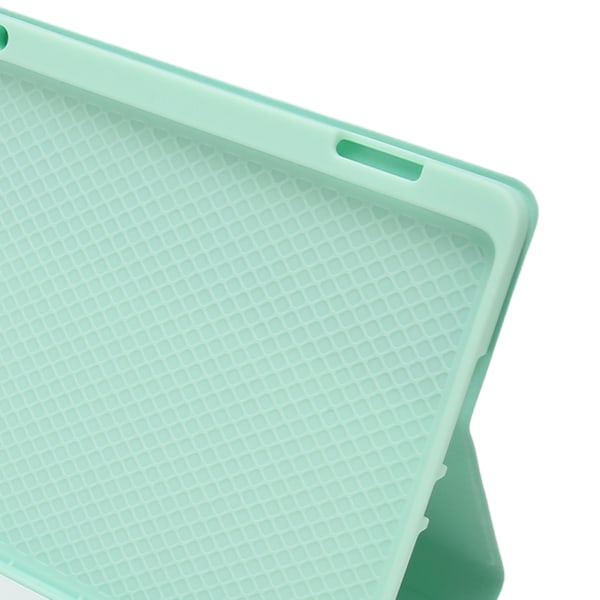 Tabletttastatur DE Layout BT-tilkobling 180mAh batteri Beskyttende etui Trådløst tastatur for IOS Tablet Air 3 Pro 10.5in Grønn
