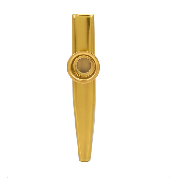Alumiiniseos Mini Kannettava Kazoo Ukulele Kitaran Kumppani Musiikki-instrumentti (kulta)