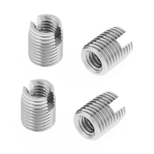 20 stk metall selvgjengende sporet gjengeinnsats Helical Repair M4 x 8mm Sett