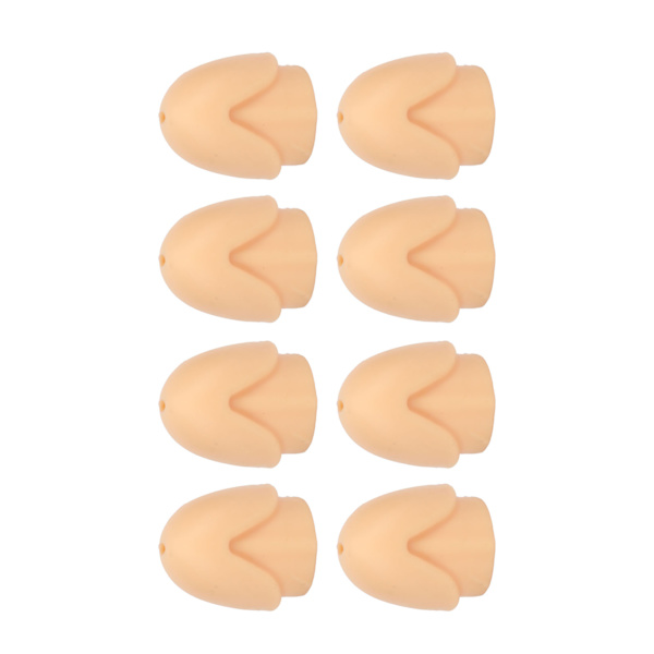 8 stk Tandpastahatte Funny Design Silikon Tandpastahatte Dispensere til Hjemmebad
