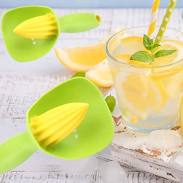Citrus juicer med frøfilter, ergonomisk mini citronpresserværktøj til citronappelsinfrugt