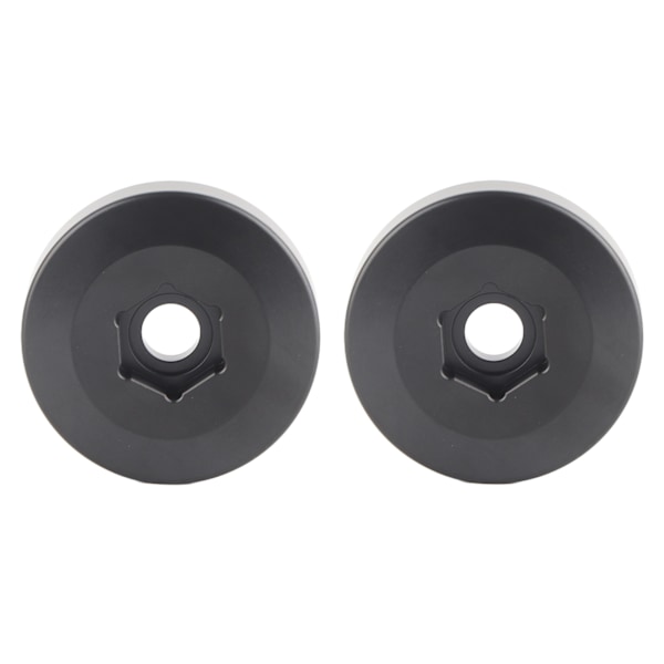 Messing Hjulvægte Messing 6 Hulls Hjul Hex Nav Adapter Vægt til 1.9in 2.2in Beadlock Hjulfælg 9mm