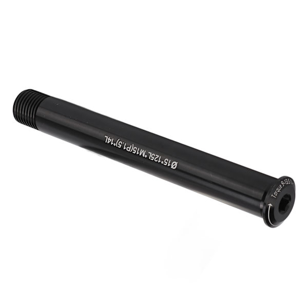 Vejcykelnavsaksler Rør Aksel Cykel Aluminium Legering Hul Nav Rør Aksel Cykel Tilbehør Φ15x125LxM15(P1.5）x14L