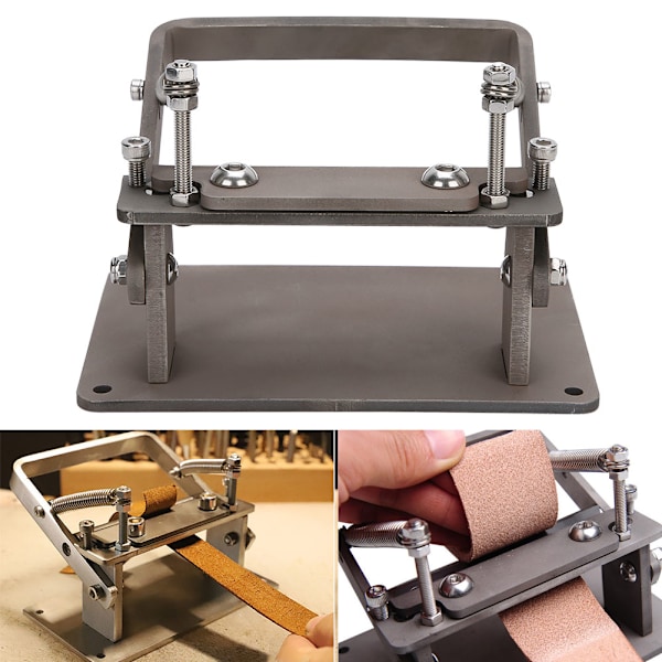 Manuell lädertunning Skiving Machine Hand Läderskrapa Leathercraft Shovel Tool