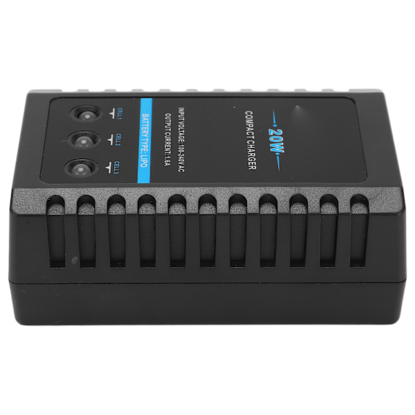B3 Balancerlader 20W Automatisk Afbrydelse 2s 3s Batteri Balancerlader 100‑240V
