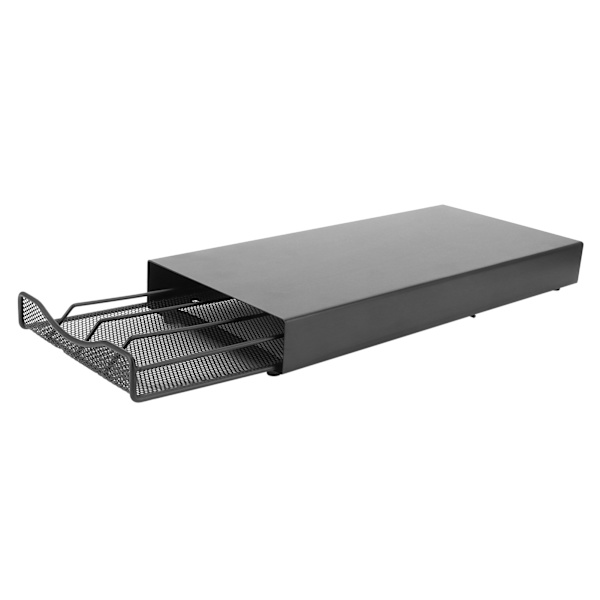 Kaffekapsler Holder Kapselholder Stativboks til at holde 40 stk kaffekapsler Sort YZ1384 Sort