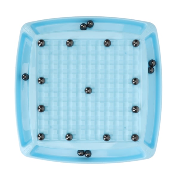 Magnetisk skakspil Magnetic Stone Game Bordsplade Pædagogisk Kampbrætsspil til Familiemøder Børn Voksne