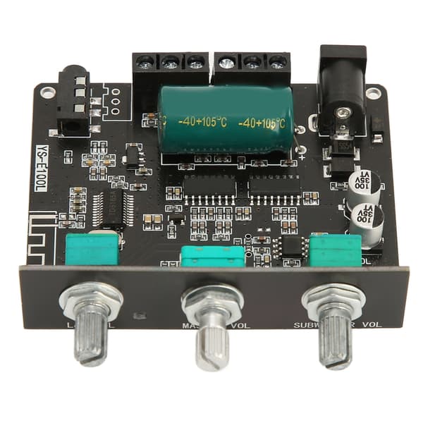 Digital effektforstærkermodul 2.1-kanals 50W 500W 100W diskant- og basforstærkerkort DC9-24V