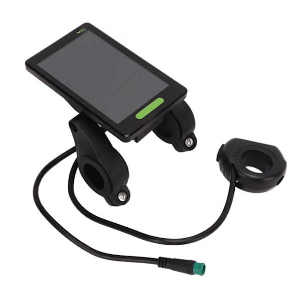 Elektrisk cykel Display Mätare Stor skärm M6C LCD Scooter Display Kontrollpanel med vattentät kontakt för modifiering