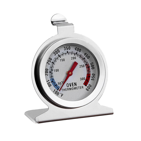 Ovntermometer 100-600 F Øjeblikkelig aflæsning, krog og panelbase røgtermometer