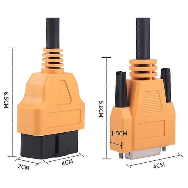 C91C80 Diagnostisk instrument OBD-kabel D91TC Bluetooth-boks OBD II Diagnostisk kabel Not Specified