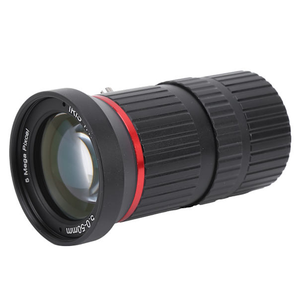 5MP industriell zoomobjektiv CS-fäste manuell bländare FL5-50mm säkerhetsövervakningskameratillbehör