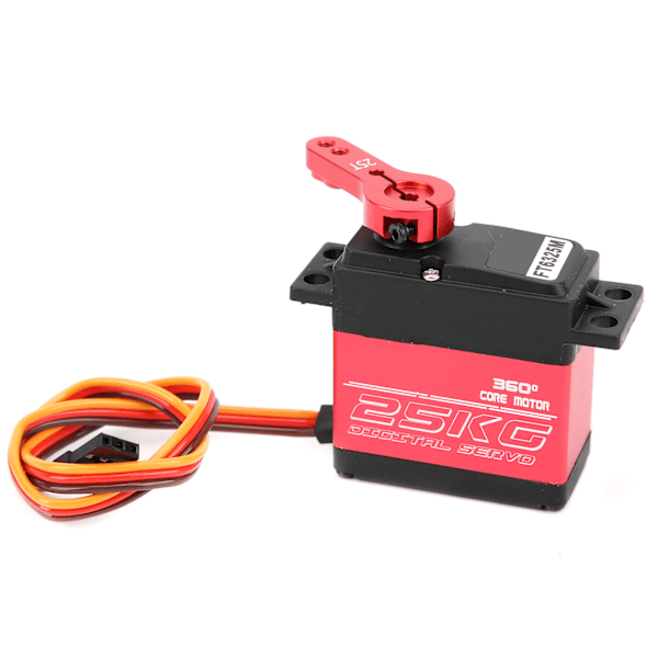 FT6325M 25KG Standardi Metallivaihteinen Servo Suuri vääntömomentti RC Servo Kestävä RC-autotarvike