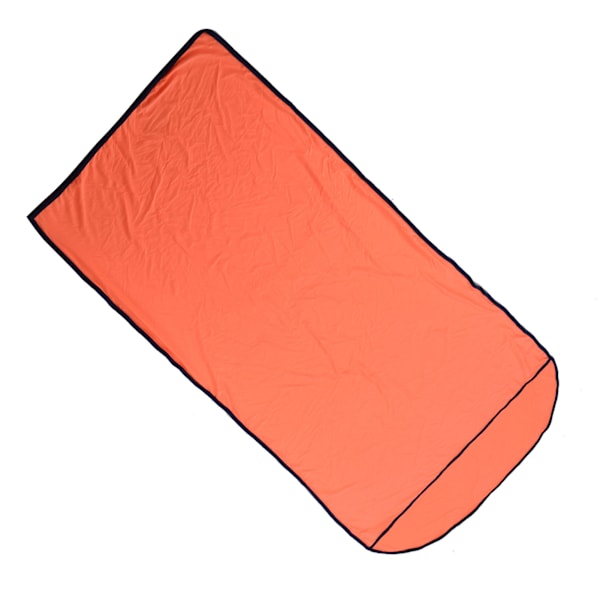Sovesækforing Ultralet multifunktionel elastisk sovesækpose til udendørs camping Orange