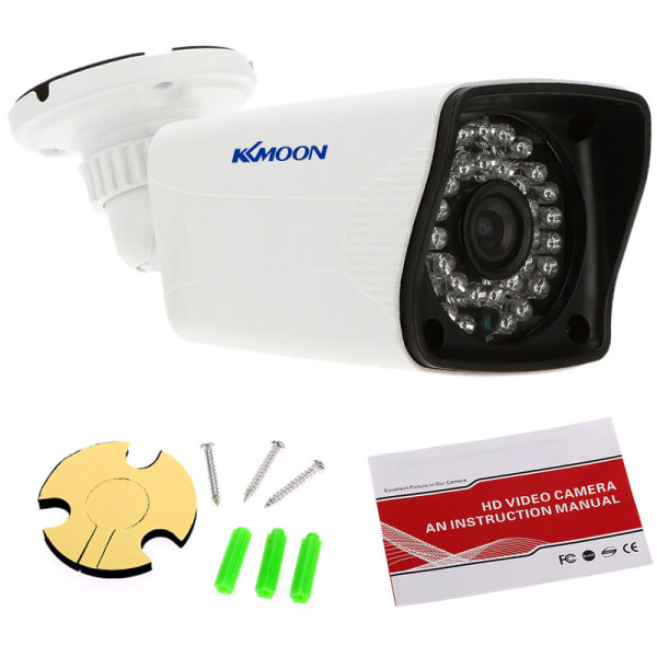 1200TVL 1/3" CMOS IR-CUT vedenpitävä CCTV-turvakamera kodinvalvonta PAL-järjestelmä, malli: 2