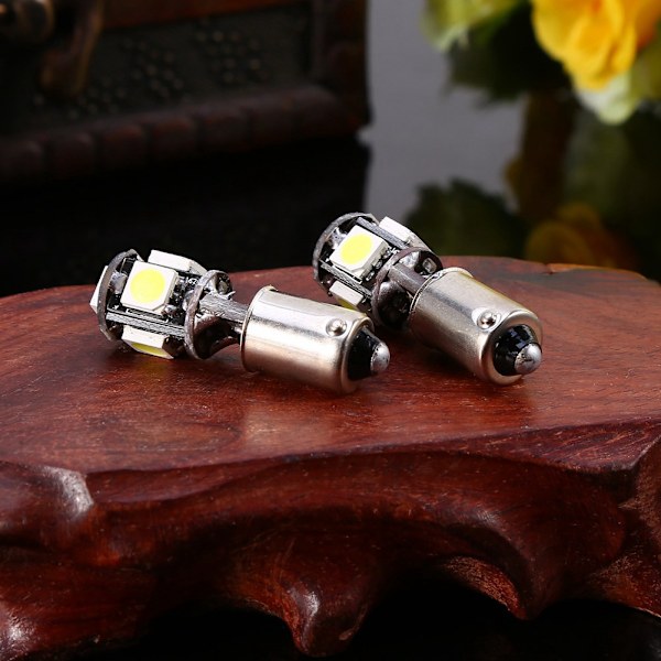 【NX】2 stk. bil LED-dekoderlampe Hvit bilinteriørdekoderlampe Erstatning Kompatibel med sidoparkeringslys