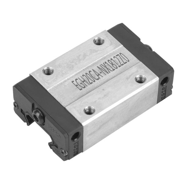 1st EGH20CA Mini Linear Motion Guide Rail Block Slider Lager Stål Glidblock
