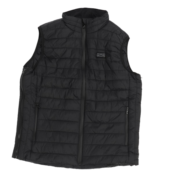 Oppvarmet Vest 15 Varmeputer 3 Temperaturinnstillinger XL 2XL 3XL USB Vann- og Vindtett Elektrisk Oppvarmet Klesvest for Mann Kvinne Utendørs Vinter