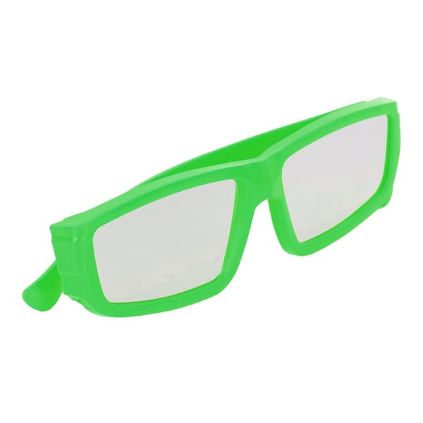 5-pack Solar Eclipse Glasses Professional Safe Plastic Glasses for Direct Sun Viewing for Teens Adults Green