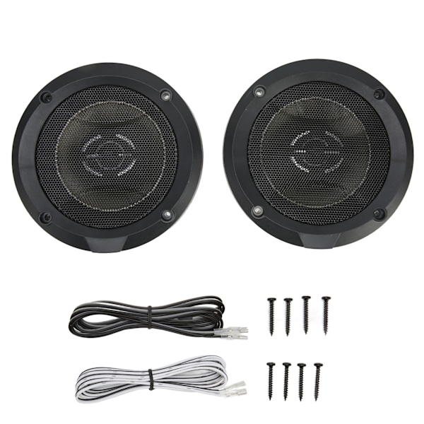 2 stk 180W Koaksiale Bilhorn Varmeavledning HiFi Omniretningsbestemt Stereo Lyd Bilhøyttalere for Musikk