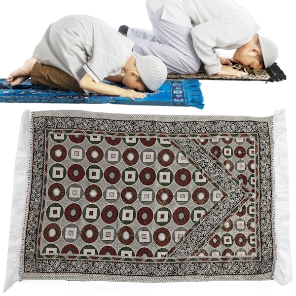 Muslimsk bönematta Bomullsmatta Knämatta Islamisk bön knästående mugg Muslimsk tillbehör