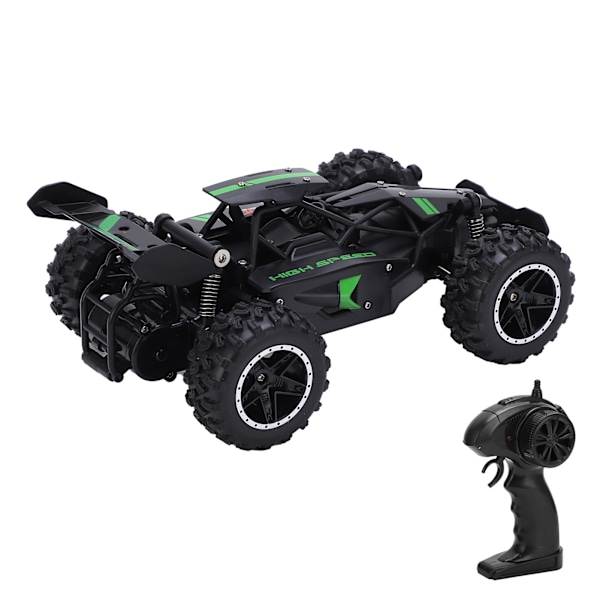 RC Auto 1:18 Mittakaava 2,4 GHZ Kauko-ohjattava Suurnopeus Kilpa-auto Sähköinen leluauto Lapsi Aikuinen Musta