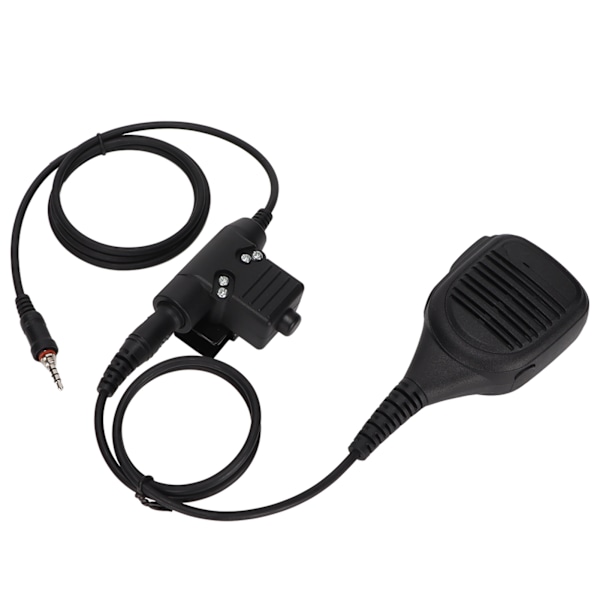 Högtalare Skuldermikrofon 7,1 mm axelmikrofon med U94 PTT för Yaesu Vertex VX‑6R VX‑7R