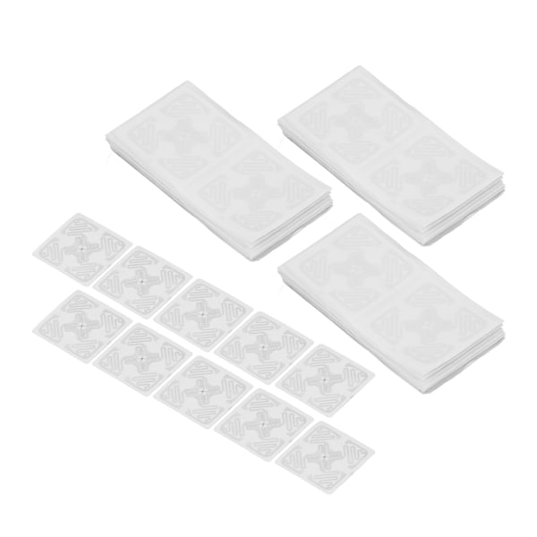 100 kpl UHF RFID-tunnistetta 860‑960MHz KM4 uudelleenkirjoitettava itseliimautuva tarra 50x50 mm/1,97x1,97 tuumaa varastohallintaan