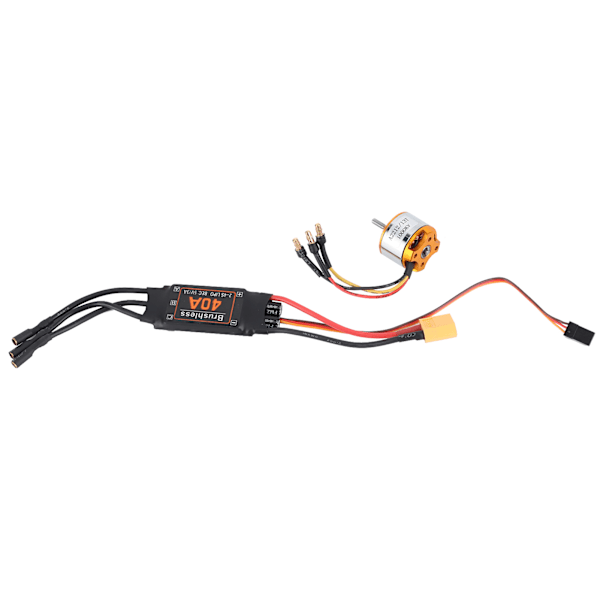 2212 1000KV Motor 40A børsteløs ESC-sæt Tilbehør til RC Drone Helikopter FPV-model