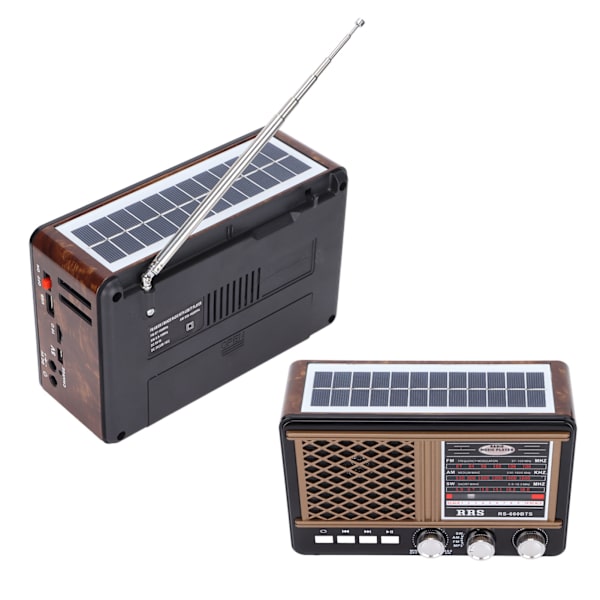 Hätäradio Akku- ja aurinkokennoilla, taskulamppu ulkoiluhätätilanteisiin