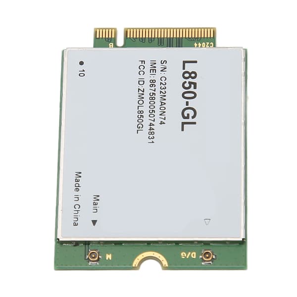 for L850 GL 4G LTE-modul M.2-interface Plug and Play Højhastigheds stabil forbindelse 4G LTE Cat9 M.2-modul