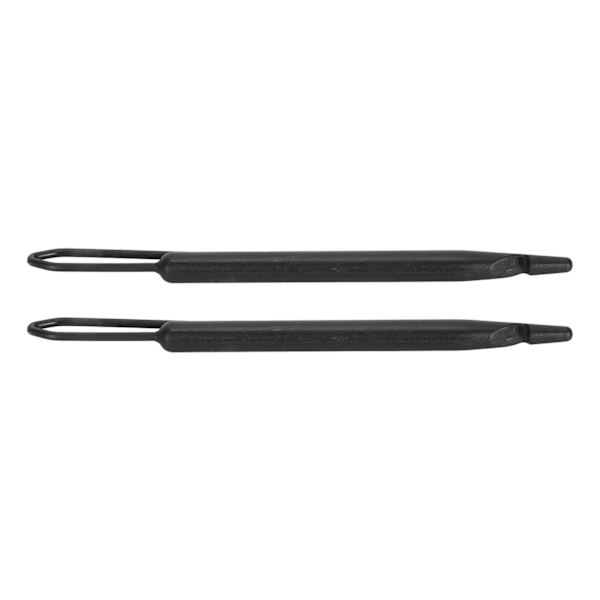 2st Dreadlock virknål Dubbla ände stark plast Anti-halk Dreadlock interlocking verktyg för frisyrer DIY